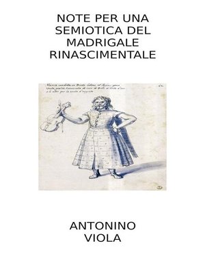 cover image of Note per una Semiotica del Madrigale Rinascimentale